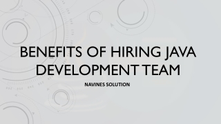 Benefits of Outsourcing Java Development