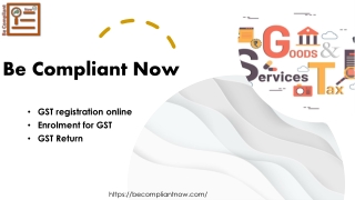 Get GST registration online for business | enrollment for GST