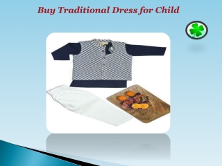 Buy Traditional Dress for Kids