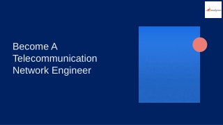 Become A Telecommunication Network Engineer