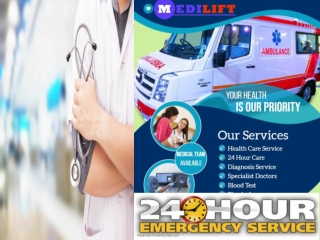 Find Modern and Highly Developed Ambulance Service in Patna and Ranchi