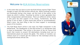 KLM Airlines Cheap Price