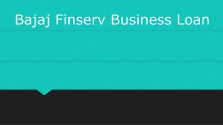 Get Business Loan in India with Bajaj Finserv
