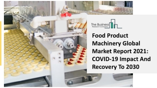 Food Product Machinery Market Size, Growth, Opportunity and Forecast to 2030