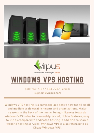 Windows vps hosting