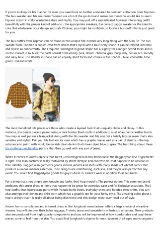 How Technology Is Changing How We Treat bts jacket