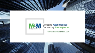 M3M Heights PDF - High Rise Residences In Sector 65 Gurgaon