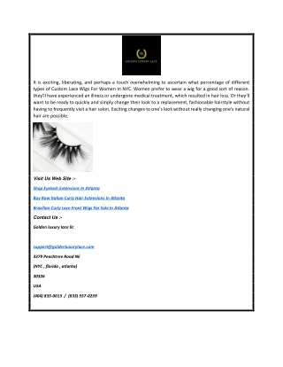 Shop Eyelash Extensions in Atlanta | Goldenluxurylace.com