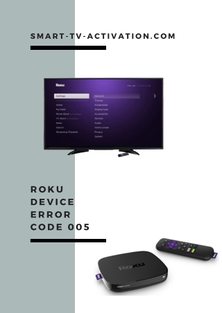 How to Fix Roku Error Code 005