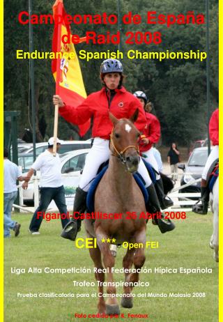 Campeonato de España de Raid 2008 Endurance Spanish Championship