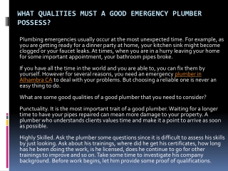Why It's Essential To Fix All Plumbing Issues Immediately