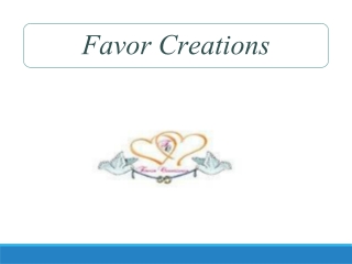 Favor Creations