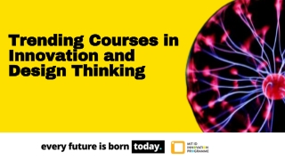 Trending Courses in Innovation and Design Thinking - MIT ID Innovation