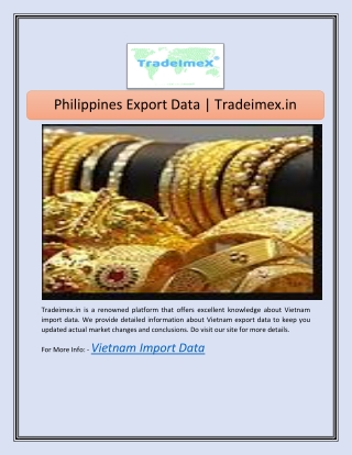 Vietnam Import Data | Tradeimex.in