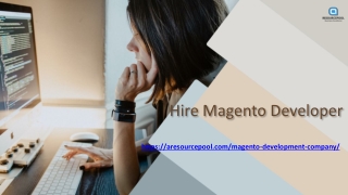 Hire Magento Developer