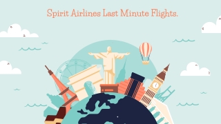Spirit Airlines Last Minute Flights.
