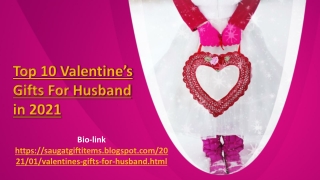 Top 10 Valentine’s Gifts For Husband