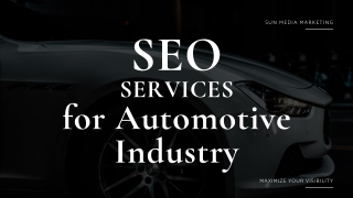 Digital Marketing Services For Automotive and Transportation Industry