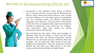 Last Minute Aeromexico Airlines Flights