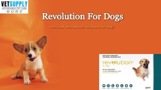 Buy Branded Revolution Flea, Tick and Heartworm Treatment for Dogs - VetSupply