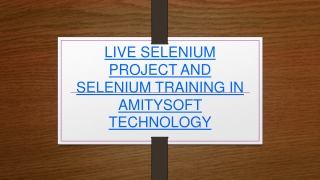 Guarantee Your Selenium Automation Testing Training Success in Chennai