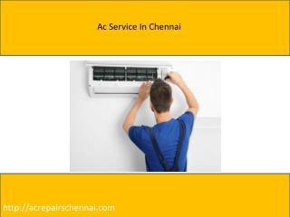 Ac Service In Chennai