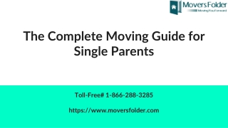 The Complete Moving Guide for Single Parents