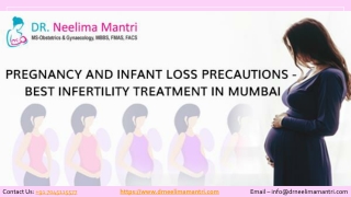 Pregnancy and Infant Loss Precautions – Best Infertility Treatment in Mumbai