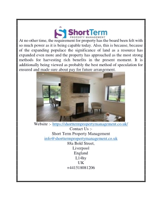 Short Term Property Management  Shorttermpropertymanagement.co.uk 2