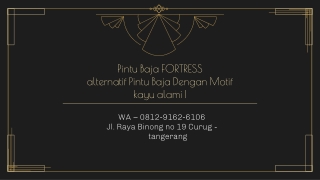 WA 0812-9162-6106 Pintu Minimalis,