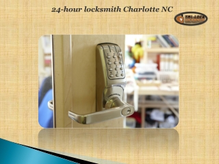 24-hour locksmith Charlotte NC