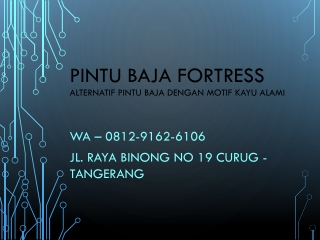 WA 0812-9162-6106 Pintu Minimalis Kupu Tarung,