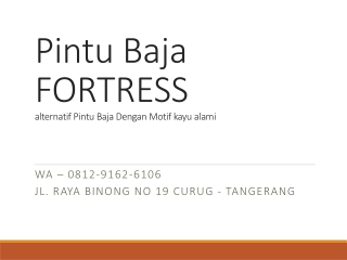 WA 0812-9162-6106 Pintu Besi Minimalis,