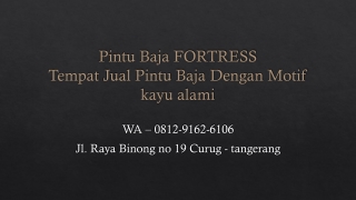 WA 0812-9162-6106 Beli Pintu Minimalis Kayu 2021