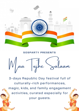 Republic Day Celebration For Corporates