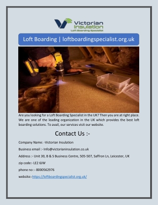 Loft Boarding | loftboardingspecialist.org.uk