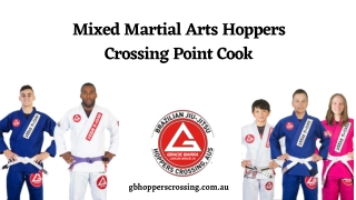 Mixed martial arts hoppers crossing point cook