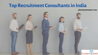Top recruitment consultants in India