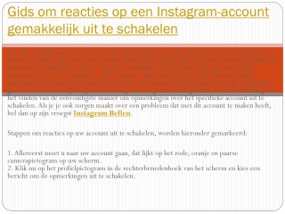 Contact met Instagram online technische ondersteuning