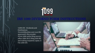 1099 DIV | 1099 Div Form | Form 1099 Online | Different Types Of 1099