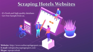 Scraping Hotel Websites