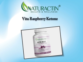 Keto Max Dietary Supplement Supplied by Naturactin