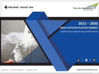 India Gypsum Plaster Market Size, Share, Growth & Forecast 2030