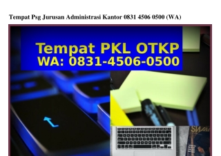 Tempat Psg Jurusan Administrasi Kantor Ö83145Ö6Ö5ÖÖ{WhatsApp}