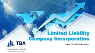 Limited Liability Company Incorporation