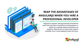 Reap The Advantages Of Angularjs When You Hire A Professional Developer