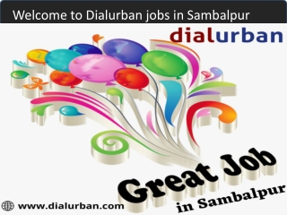 Jobs in Sambalpur