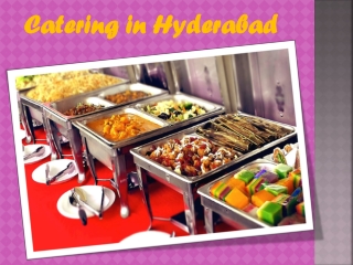 Catering in Hyderabad