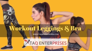 Workout leggings & bra-taqenterprises