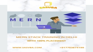 Mern Stack Training in Delhi